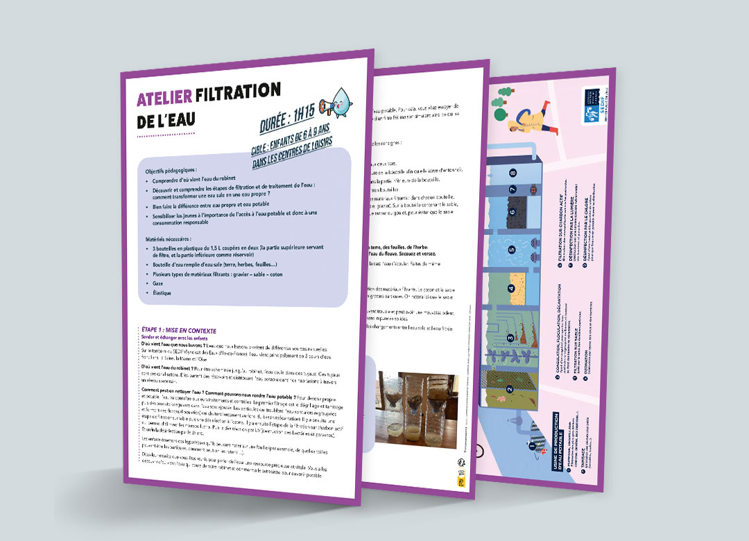 Fiche tuto « Atelier filtration de l’eau »