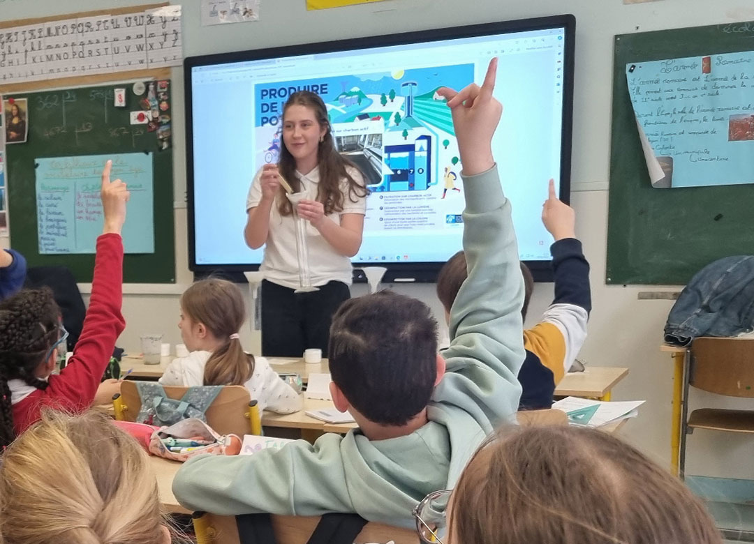 Mini-conférence <br>« L’eau à l’école »