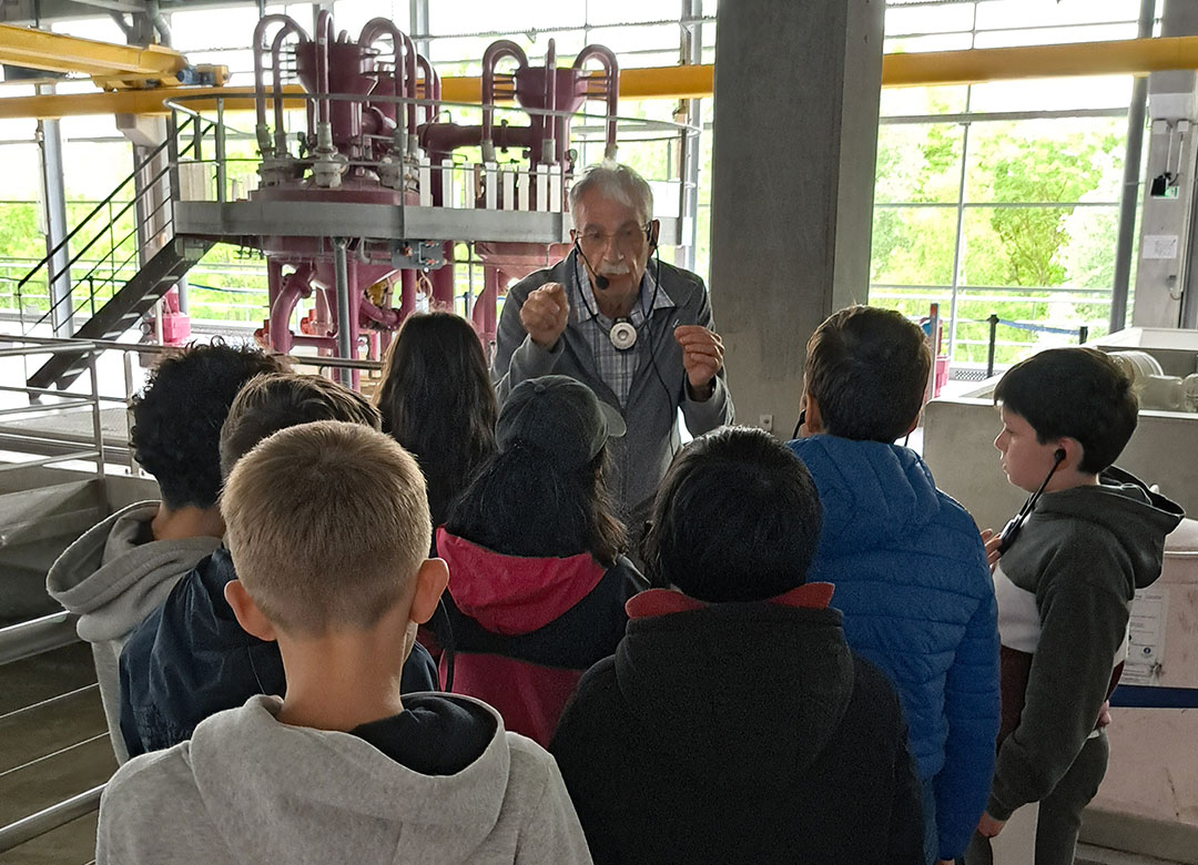 Visite d’usine pour les scolaires